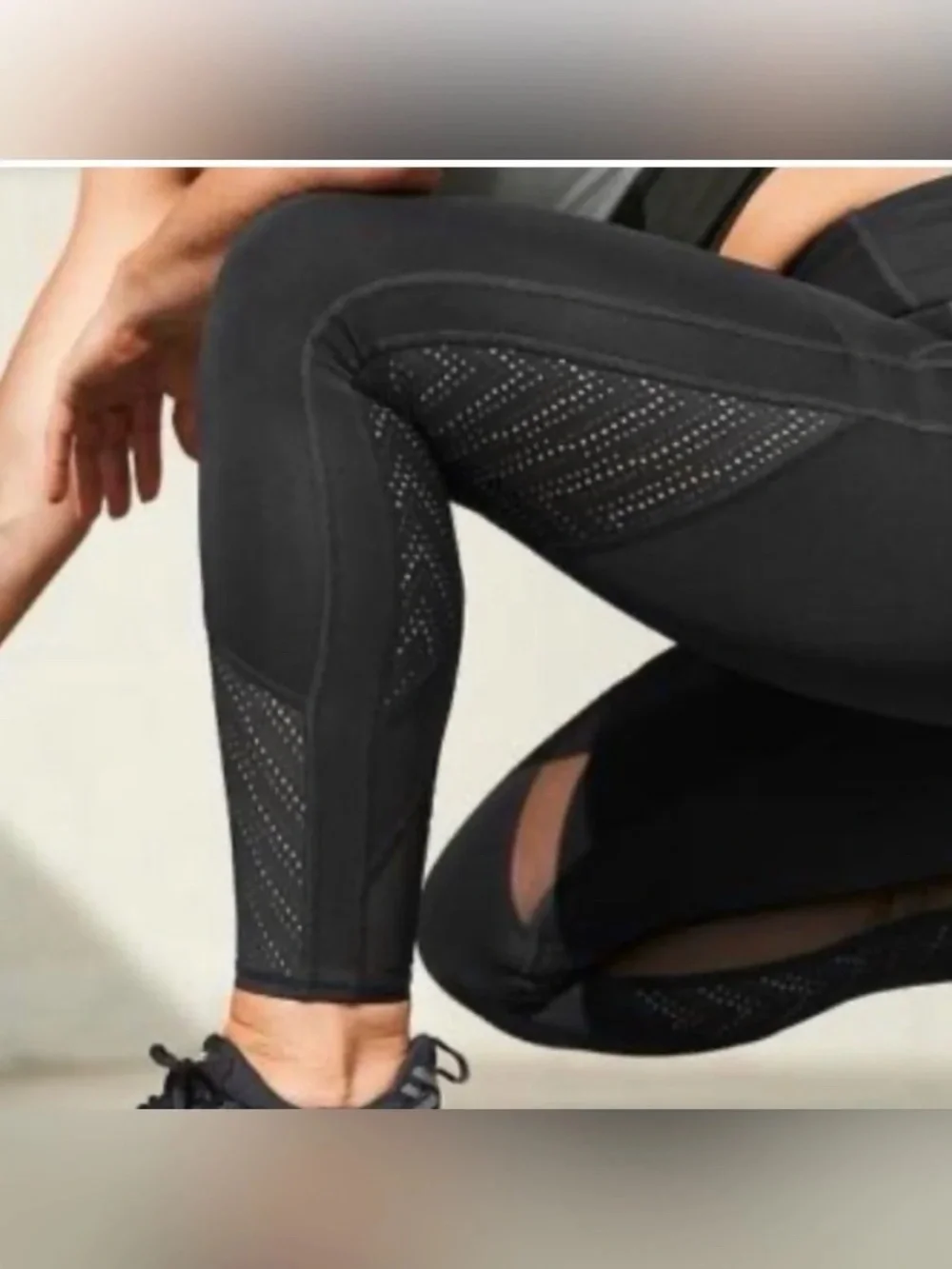 Athleta High Rise Precision 7/8 Tight Legging Black Medium - Picture 3 of 12